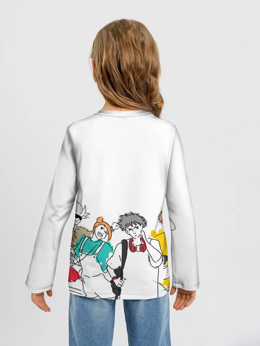 Детский лонгслив / Итадори Юдзи - Jujutsu Kaisen