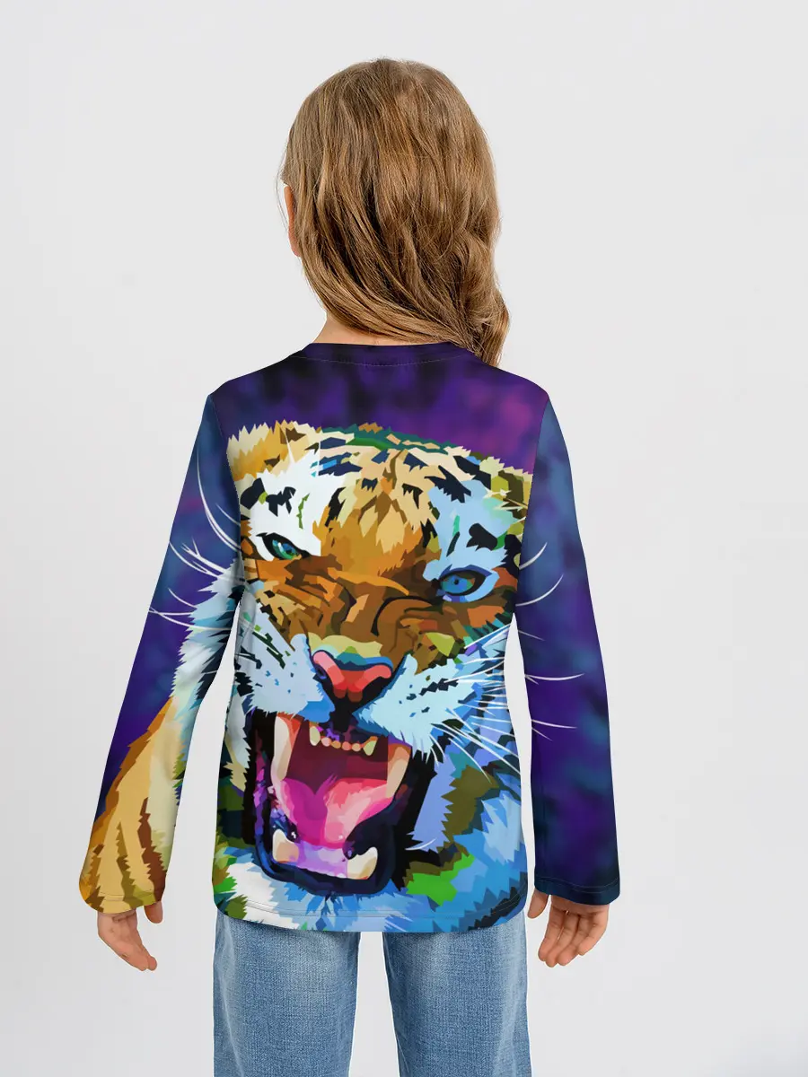 Детский лонгслив / Рычащий Шархан