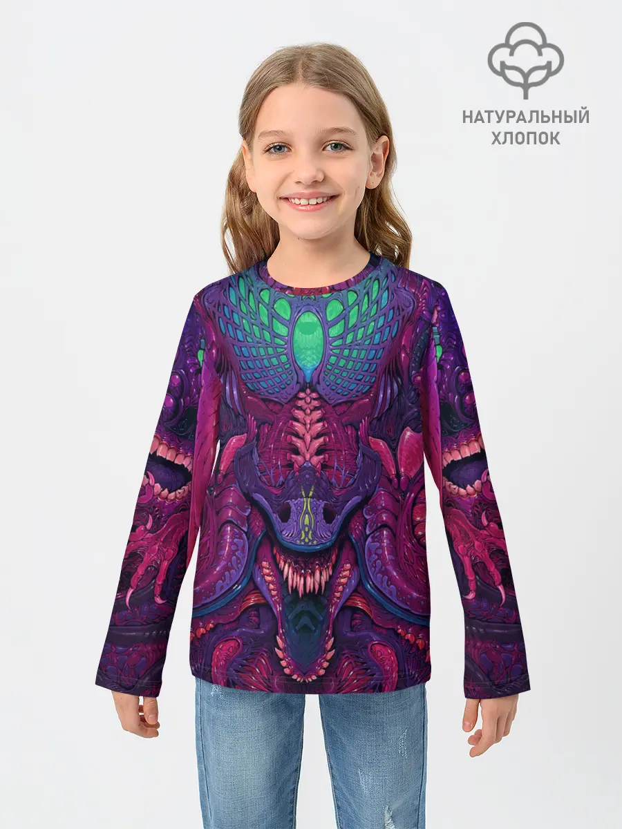 Детский лонгслив / Скоростная тварь