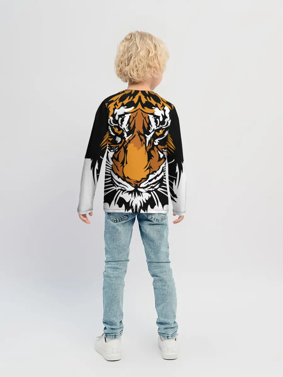 Детский лонгслив / Взгляд хозяина джунглей
