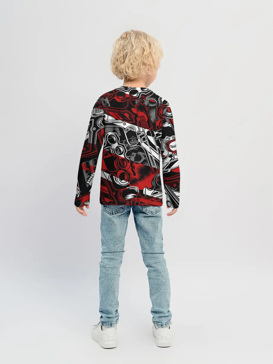 Детский лонгслив / Оружейный барон