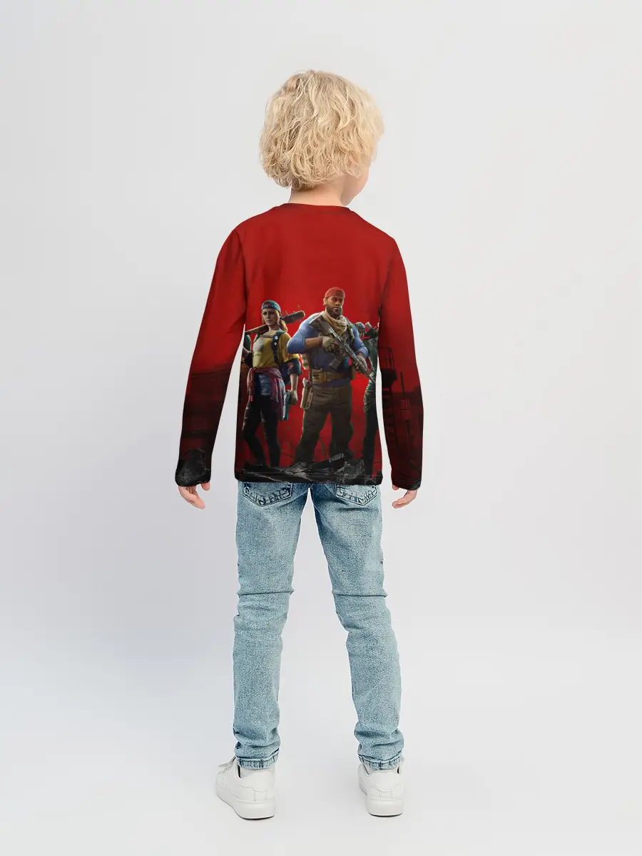 Детский лонгслив / ПАБГ КОРОЛЕВСКАЯ БИТВА / PUBG