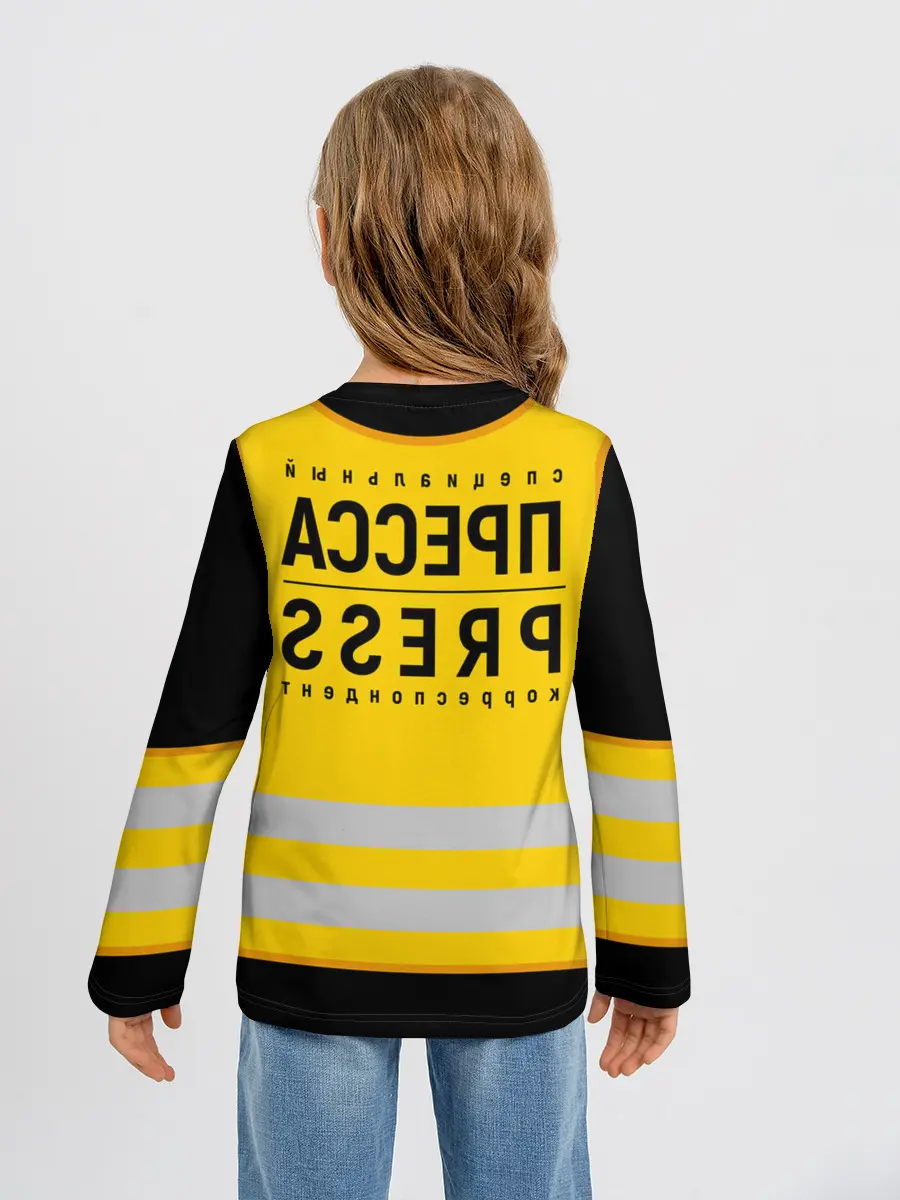 Детский лонгслив / ПРЕССА. Специальный корреспондент.