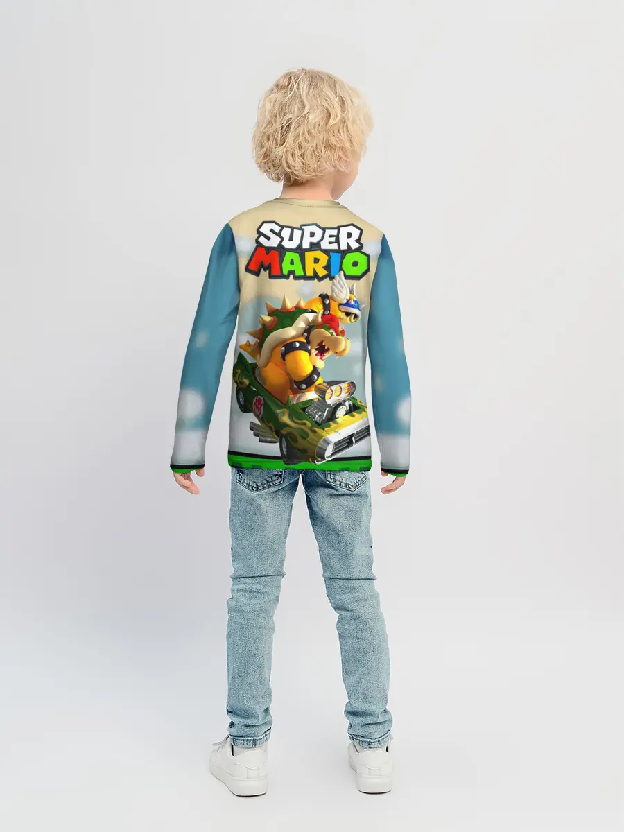 Детский лонгслив / MarioHelmet