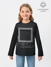 Детский лонгслив / ИГРА В КАЛЬМАРА СИМВОЛ КВАДРАТ | SQUID GAME
