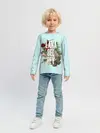 Детский лонгслив / Цветочная Лана