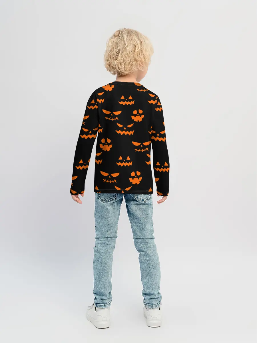 Детский лонгслив / SMILE HALLOWEEN