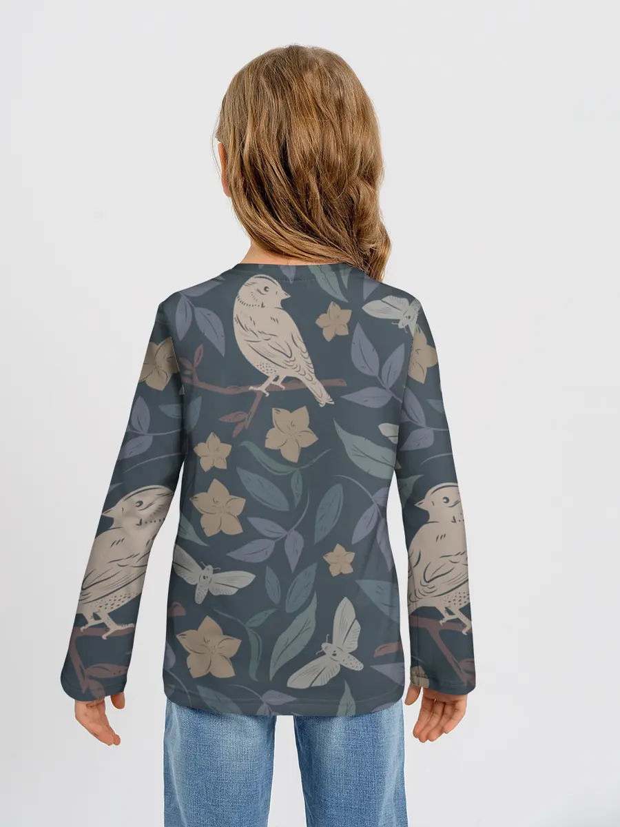 Детский лонгслив / Летняя полночь