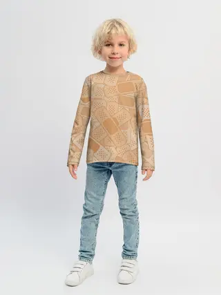 Детский лонгслив / Просто пластыри