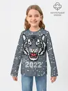Детский лонгслив / Водяной тигр 2022
