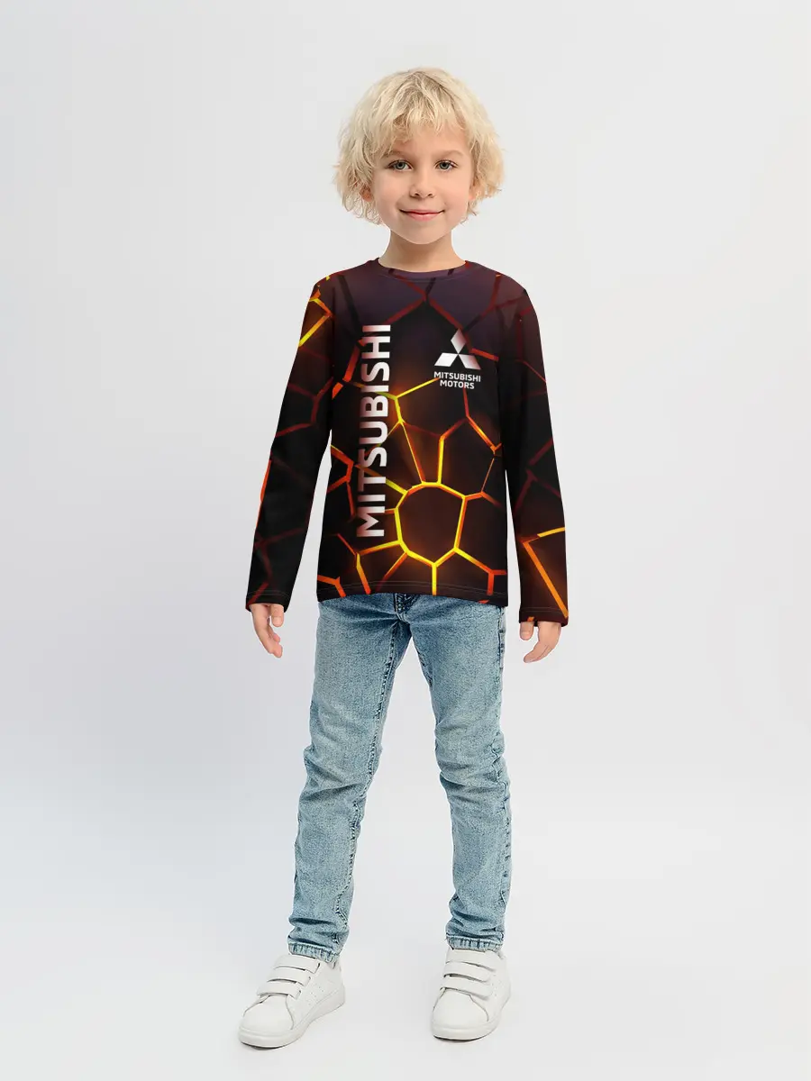 Детский лонгслив / Митсубиси подсветка 3D плит