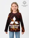 Детский лонгслив / 3D плиты с подсветкой | Митсубиси