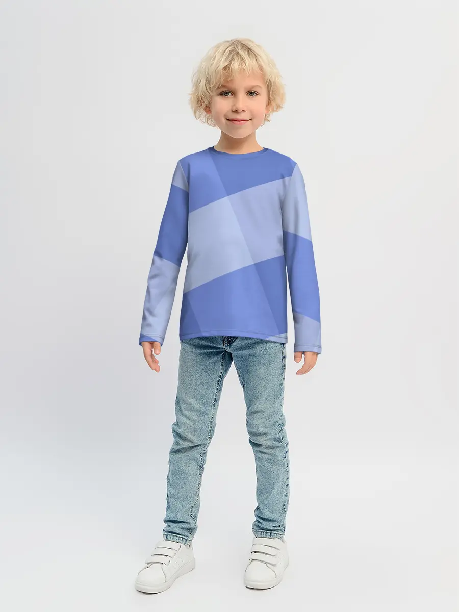 Детский лонгслив / Теплый минимализм