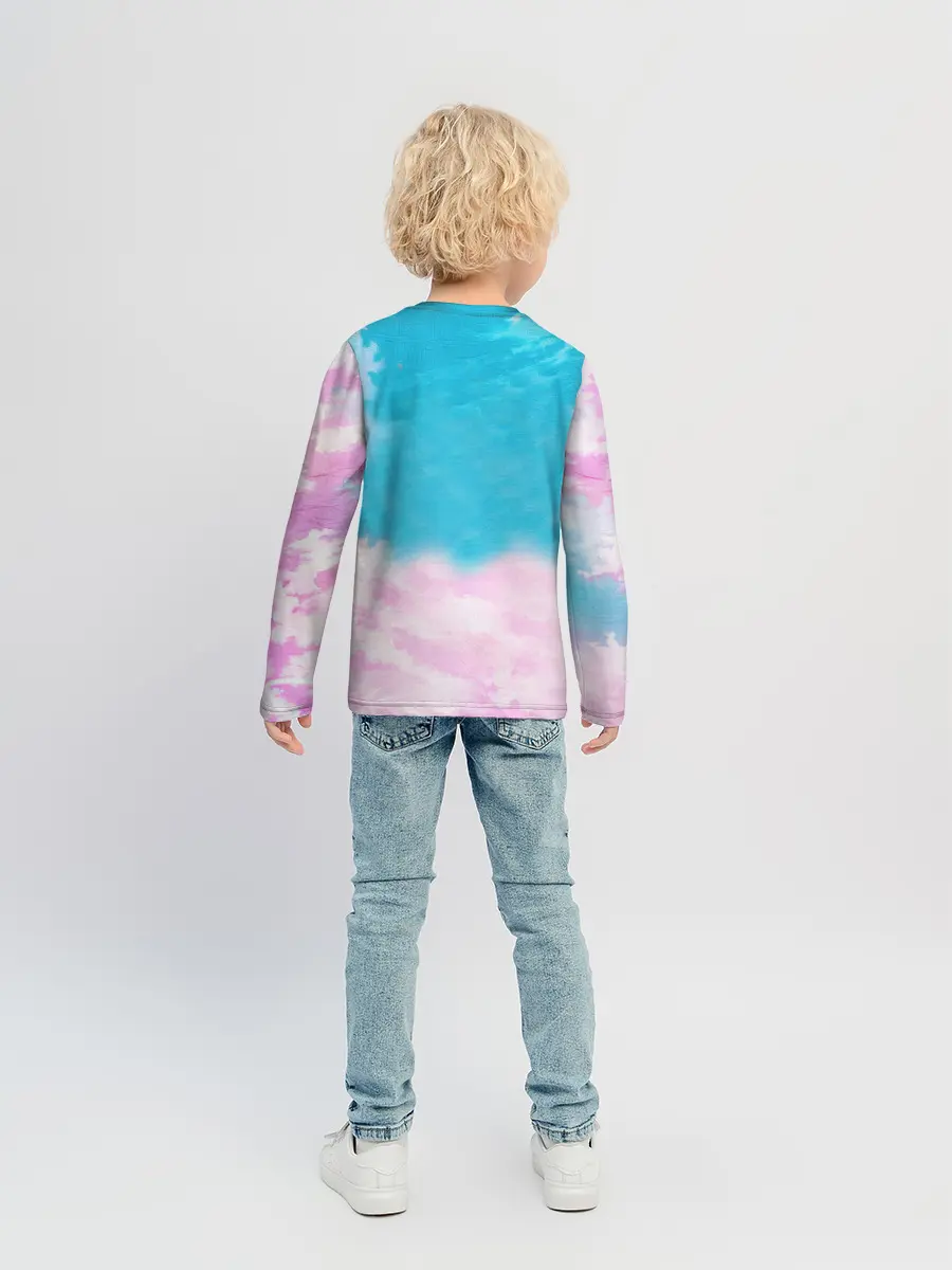 Детский лонгслив / КЛИНОК РАССЕКАЮЩИЙ ДЕМОНОВ, ЗЕНИТЦУ