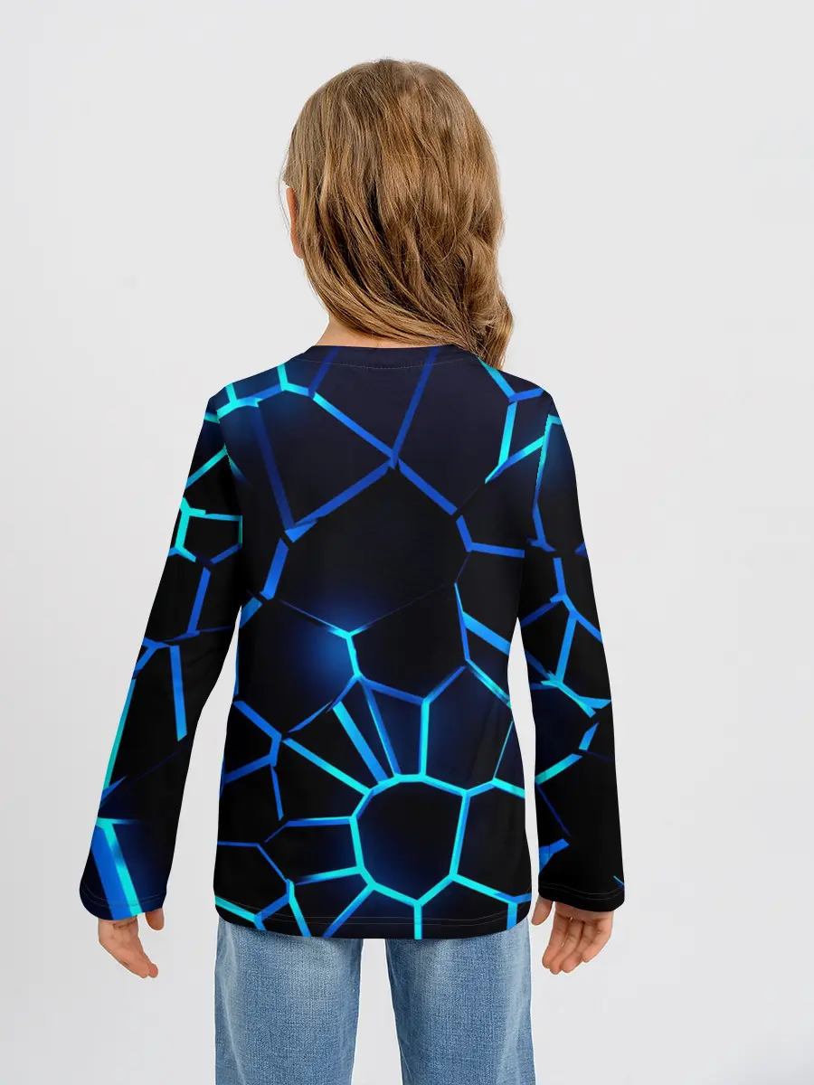 Детский лонгслив / Фольксваген 3D плиты