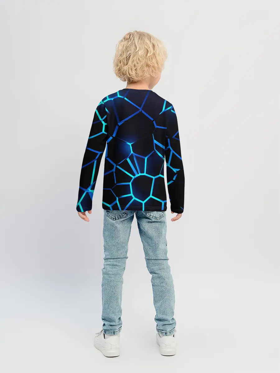 Детский лонгслив / Фольксваген 3D плиты