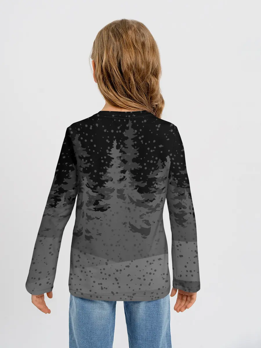 Детский лонгслив / Keep calm and Merry Christmas