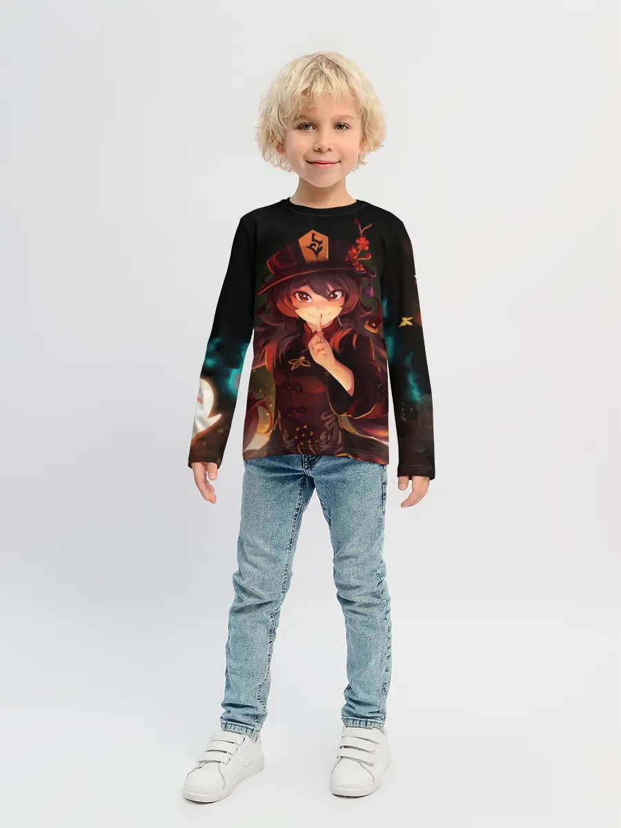Детский лонгслив / Hu Tao GENSHIN IMPACT