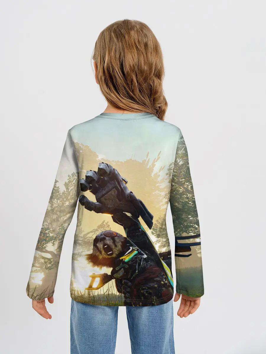 Детский лонгслив / Biomutant | Биомутант рука