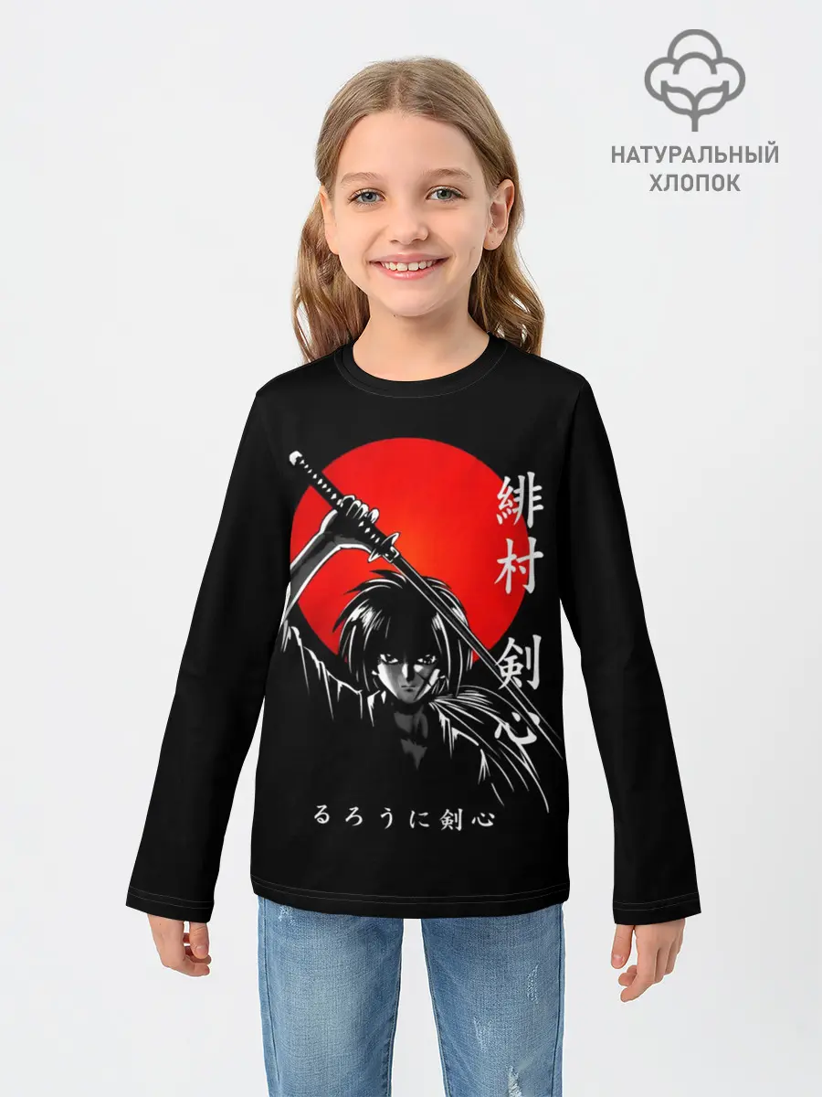 Детский лонгслив / Химура Кенсин - Rurouni Kenshin