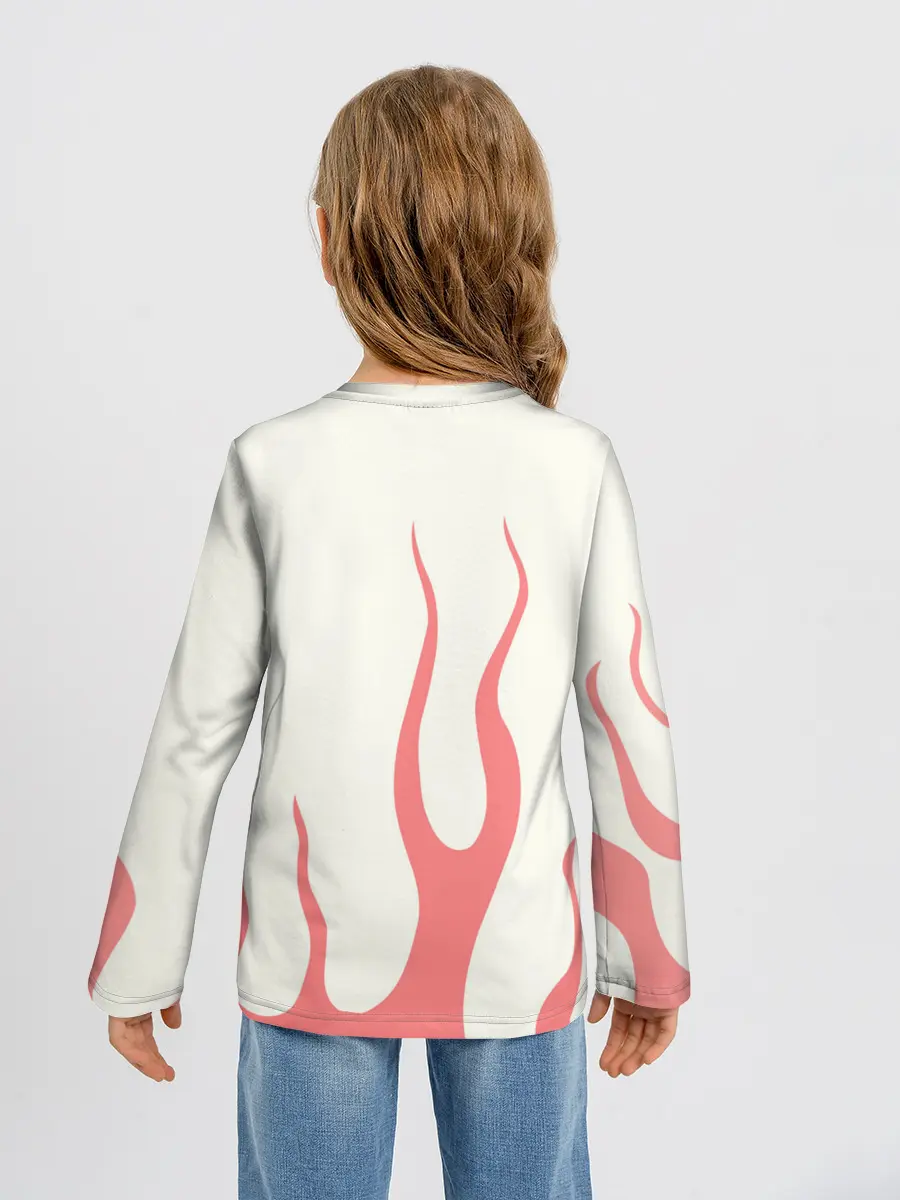 Детский лонгслив / Тревис в огне