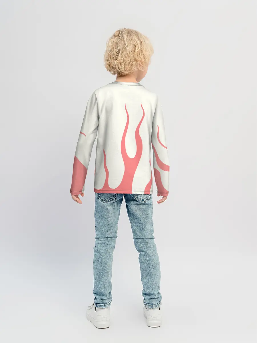 Детский лонгслив / Тревис в огне