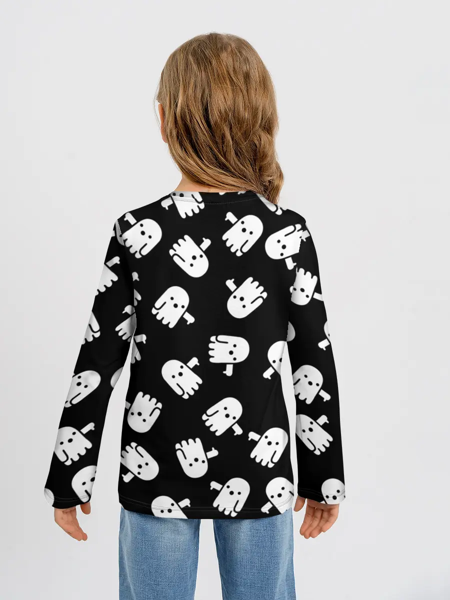Детский лонгслив / BOO! ПРИВЕДЕНИЕ ХЕЛЛОУИН