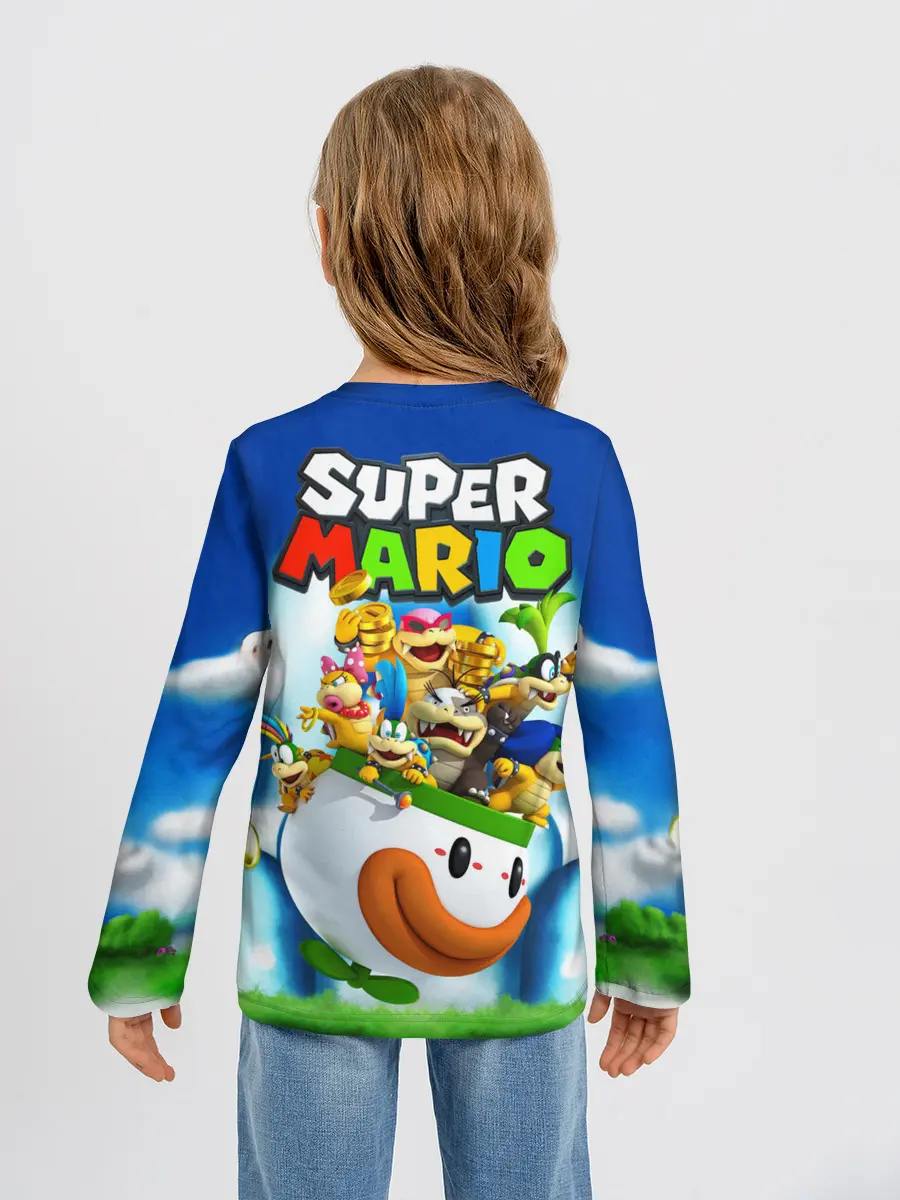 Детский лонгслив / SuperFlyMario