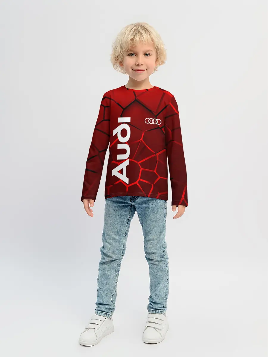 Детский лонгслив / АУДИ - 3D плиты с подсветкой