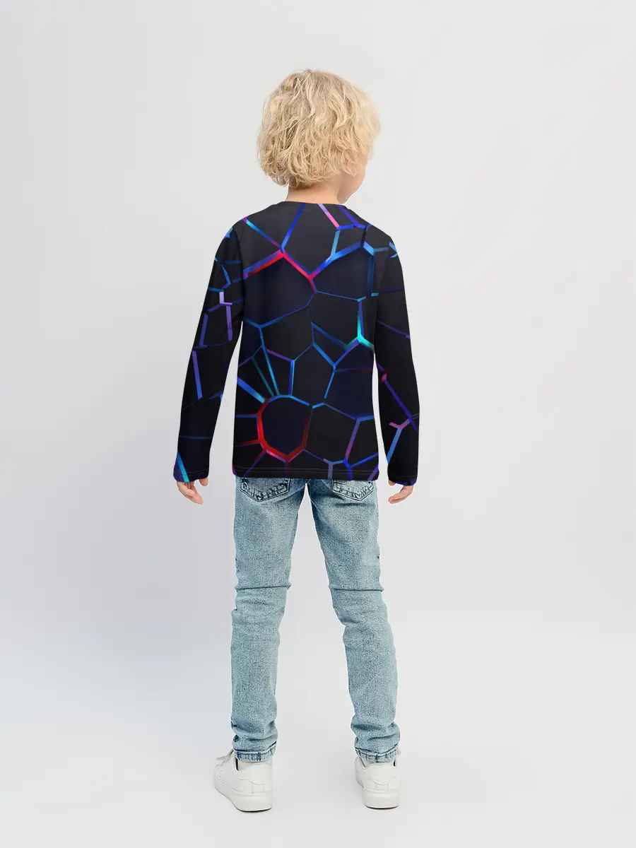Детский лонгслив / BMW SPORT | 3D плиты