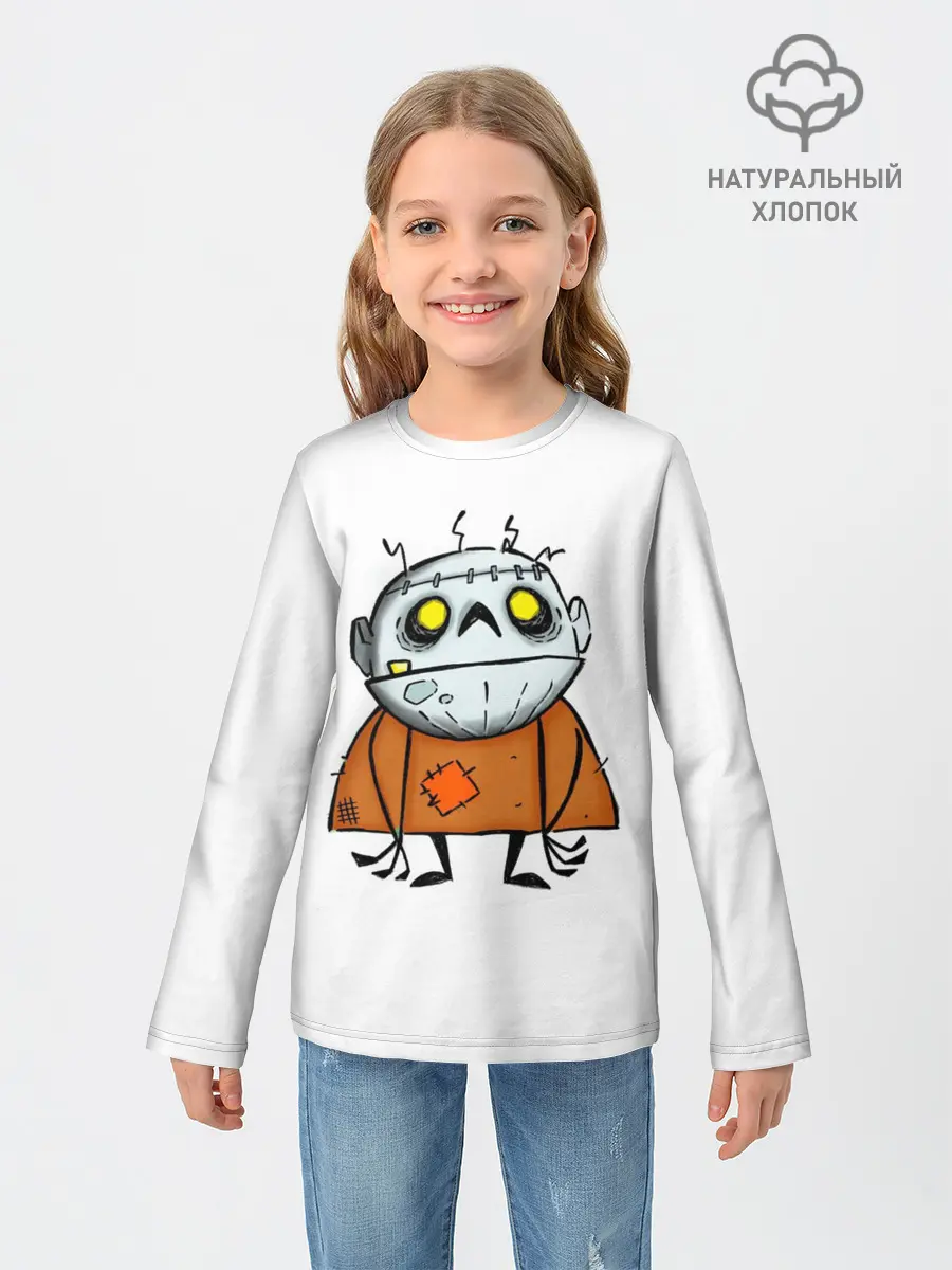 Детский лонгслив / чудиже франкенштейн