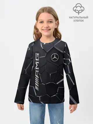 Детский лонгслив / Mercedes AMG 3D плиты