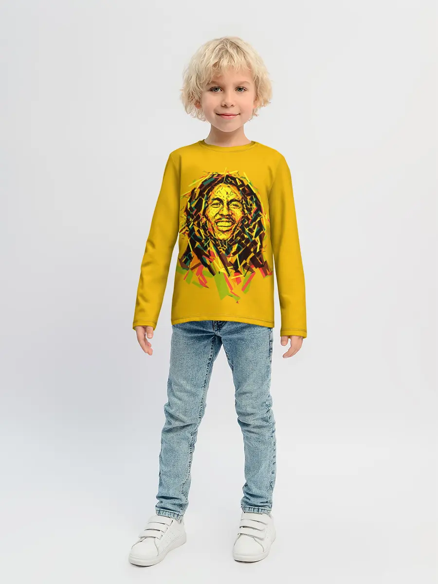 Детский лонгслив / Радостный Боб