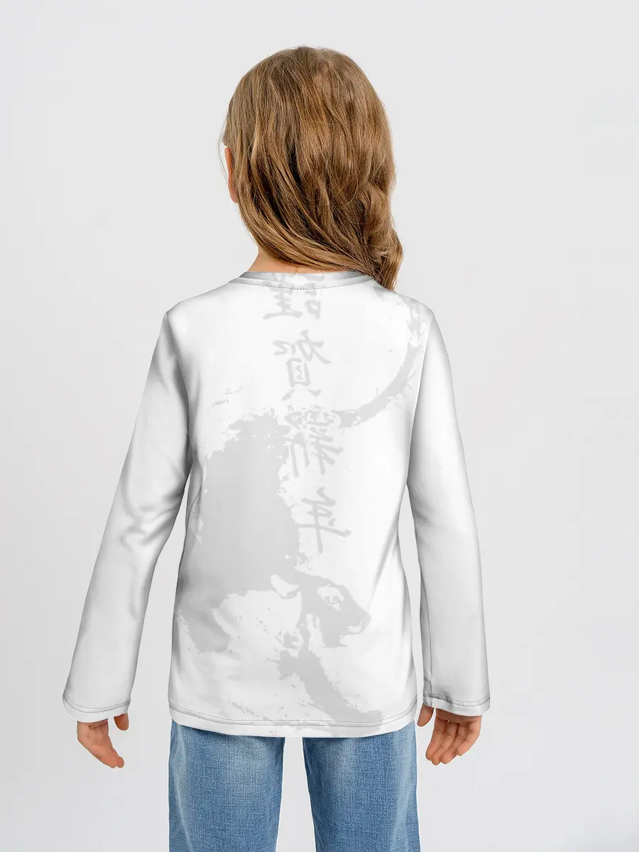 Детский лонгслив / Китайский тигр