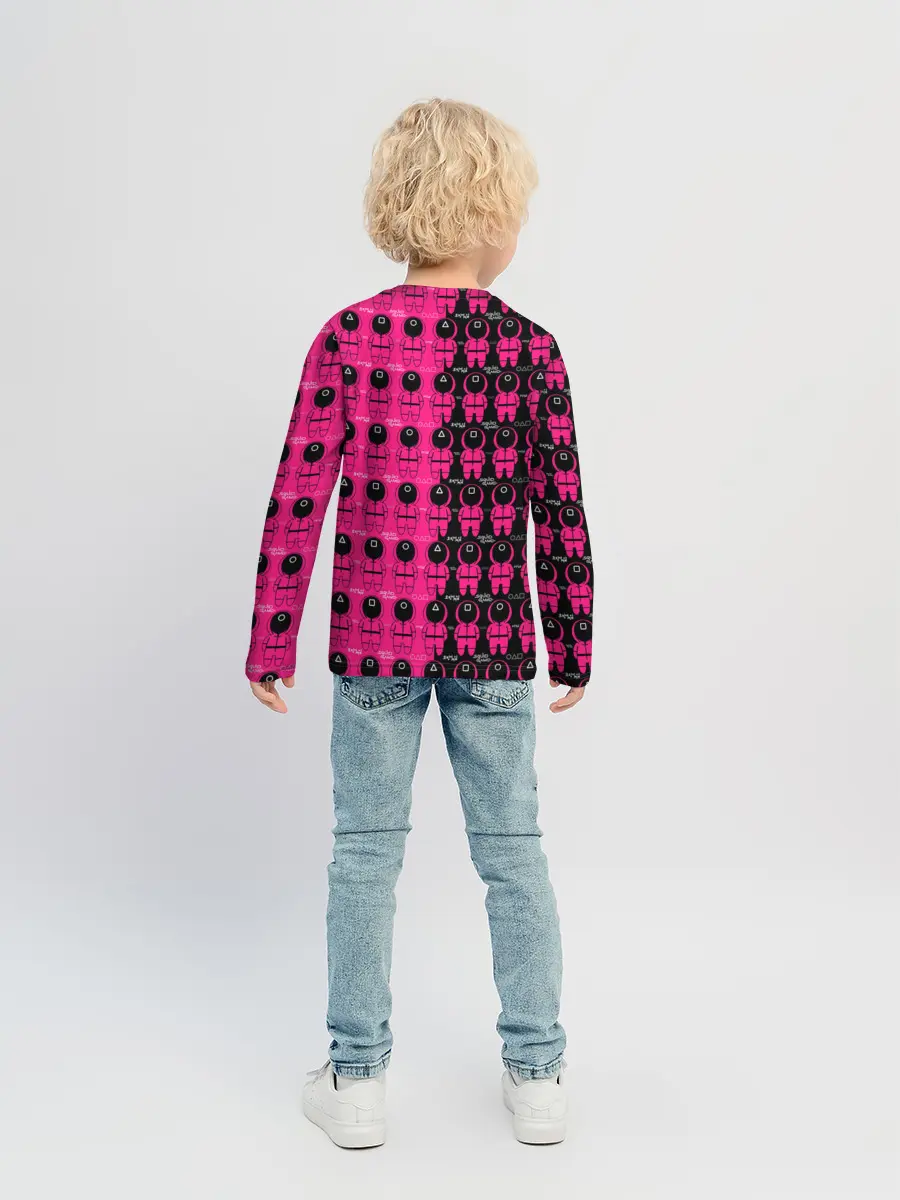 Детский лонгслив / Squid Game