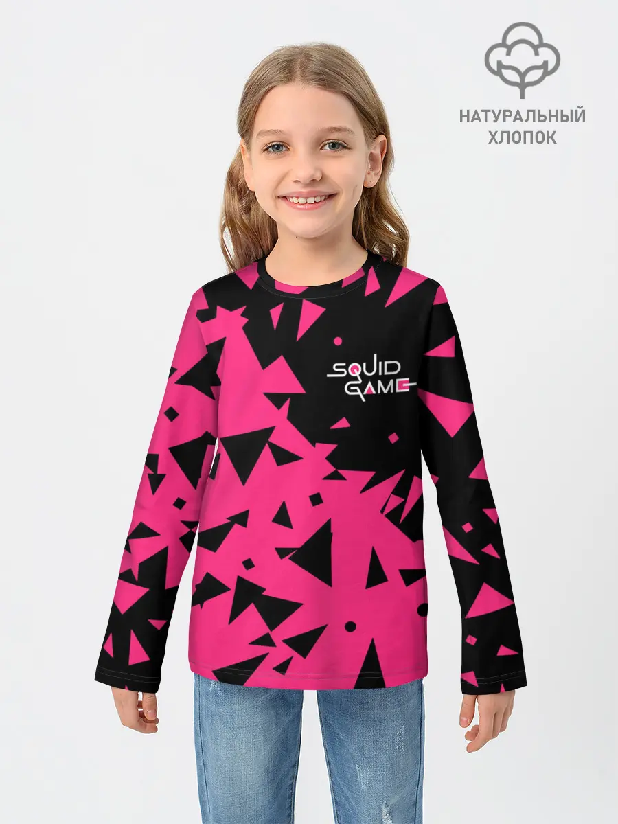 Детский лонгслив / Squid Game