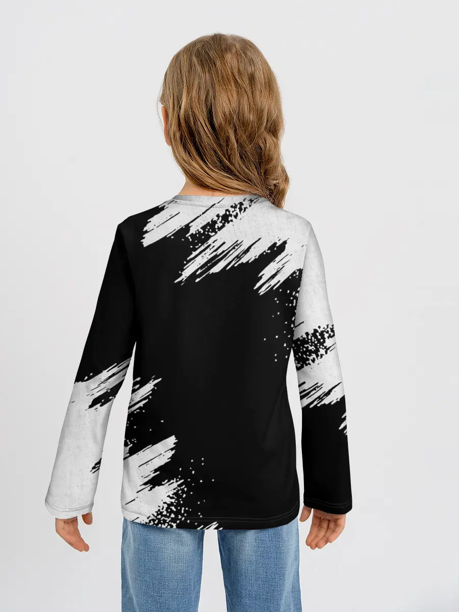 Детский лонгслив / BMW GRUNGE | БМВ ГРАНЖ