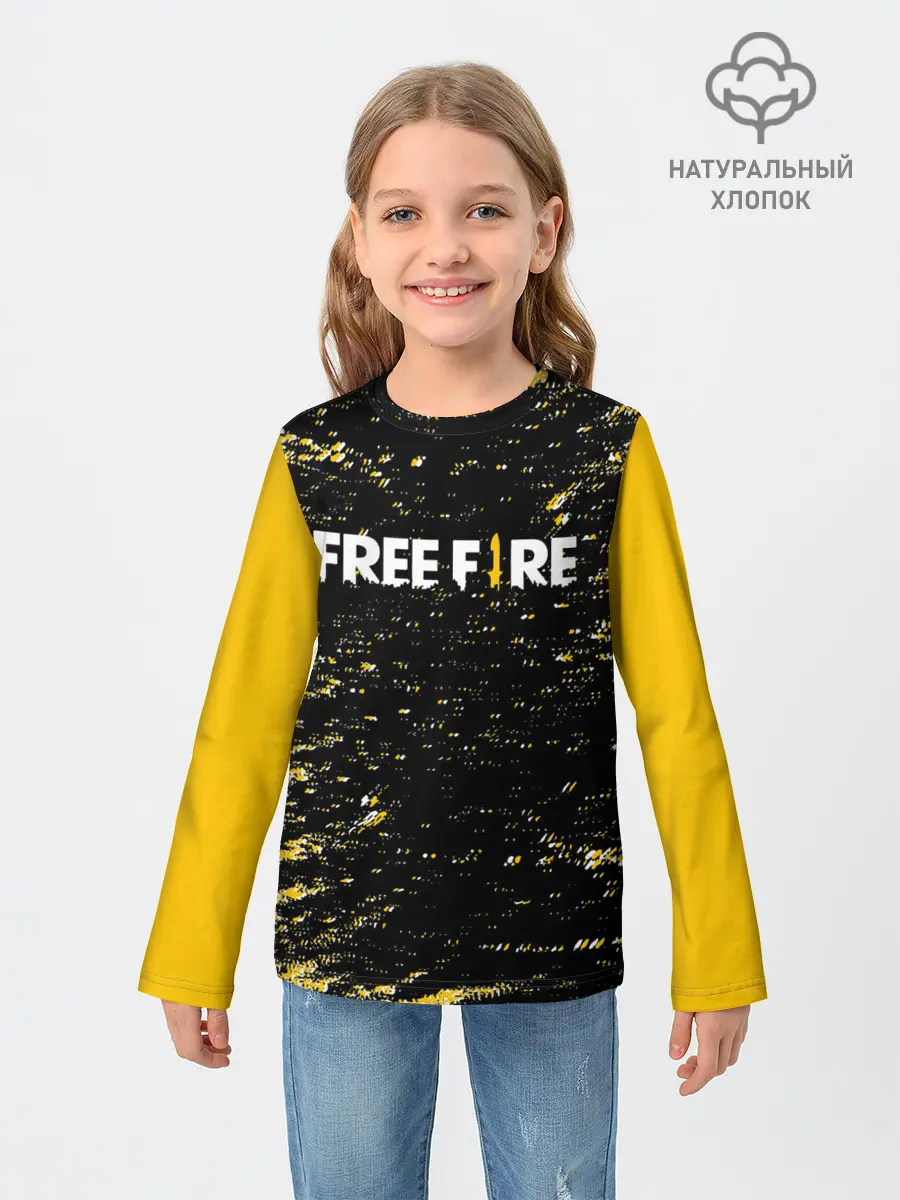 Детский лонгслив / Garena Free Fire - День Booyah.