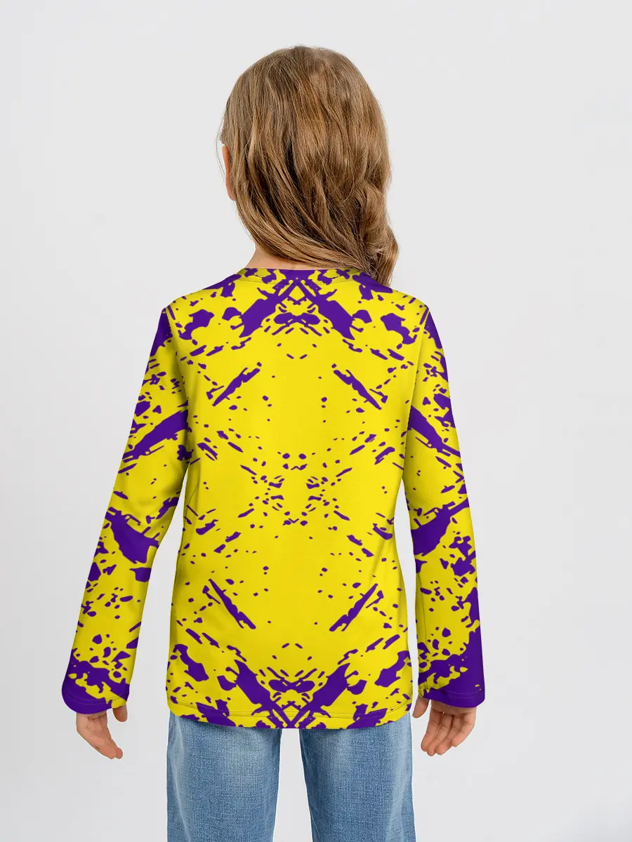 Детский лонгслив / ЛЕЙКЕРС| LOS ANGELES LAKERS,