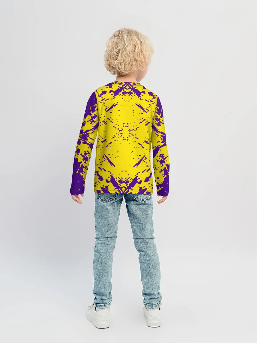 Детский лонгслив / ЛЕЙКЕРС| LOS ANGELES LAKERS,