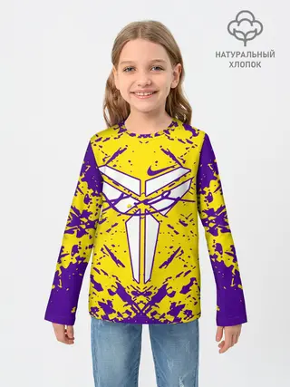 Детский лонгслив / ЛЕЙКЕРС| LOS ANGELES LAKERS,