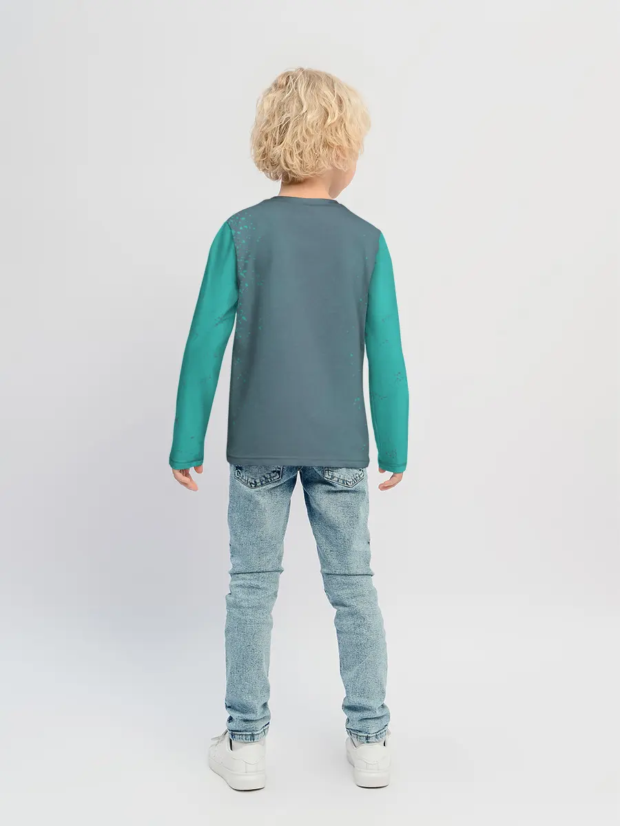 Детский лонгслив / 067 | Кан Сэ Бёк с ножом