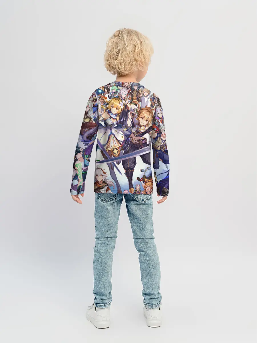 Детский лонгслив / GENSHIN IMPACT ПЕРСОНАЖИ