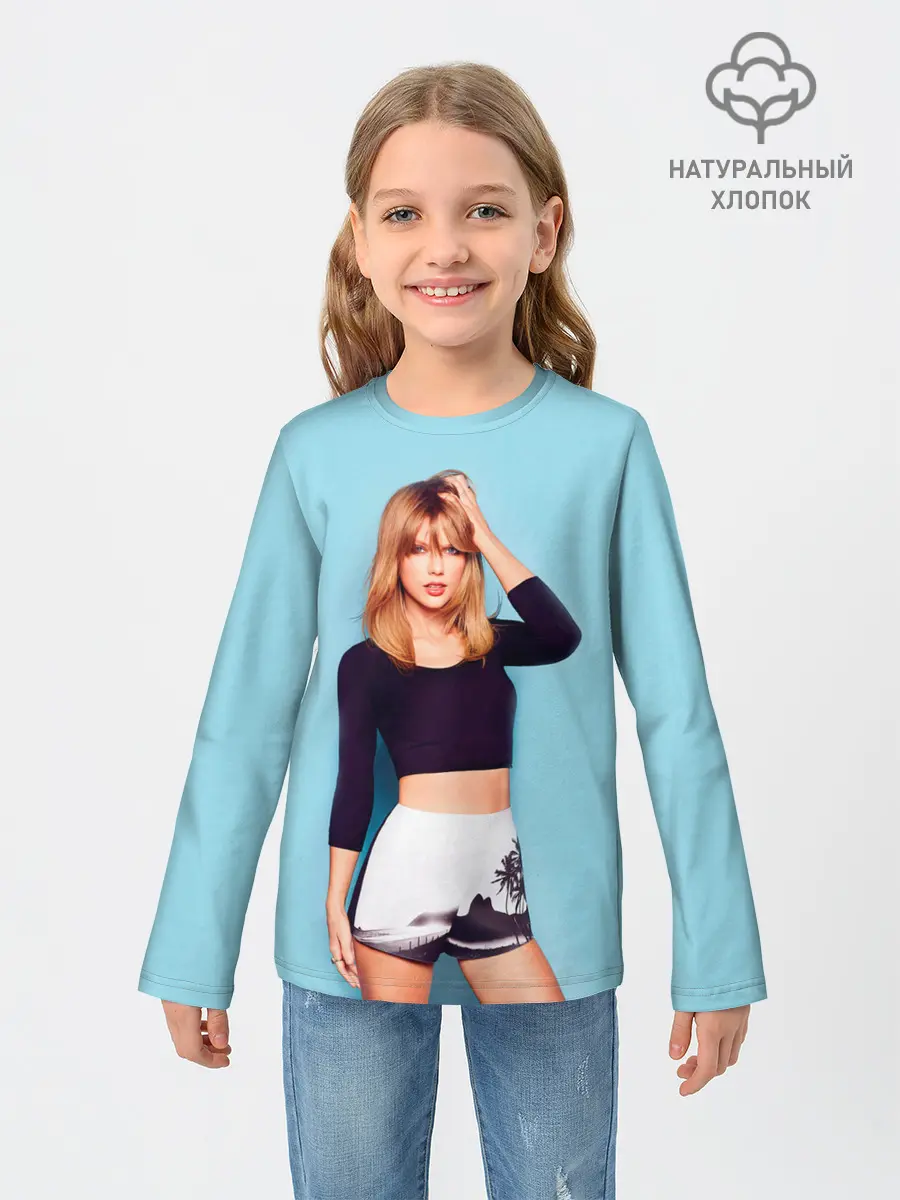 Детский лонгслив / Взгляд Тейлор