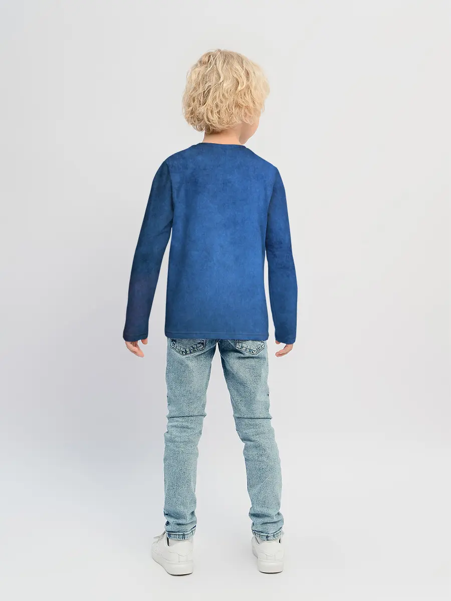 Детский лонгслив / Логотип Mini.