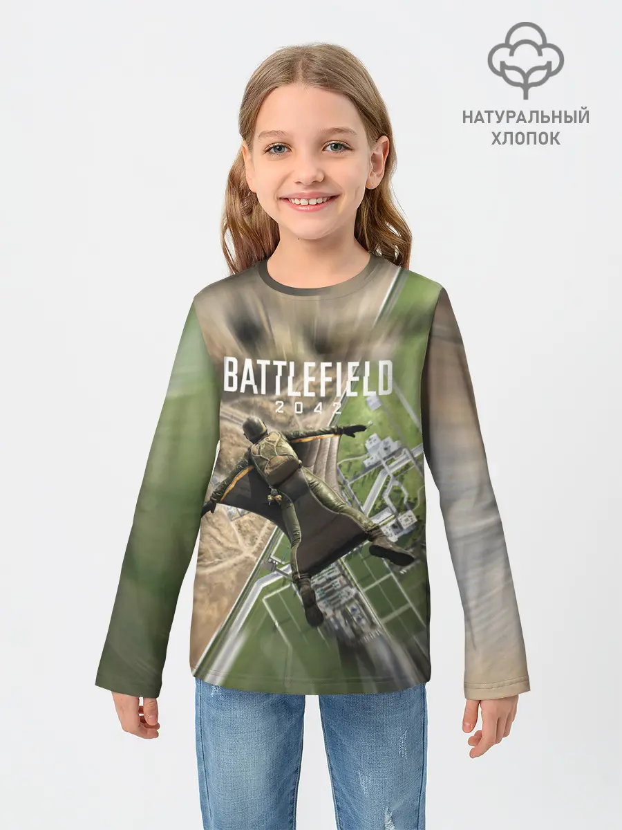 Детский лонгслив / ВЫСАДКА | BATTLEFIELD 2042