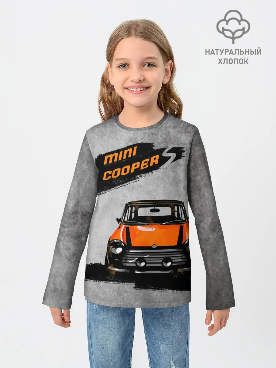 Детский лонгслив / Maшина Mini