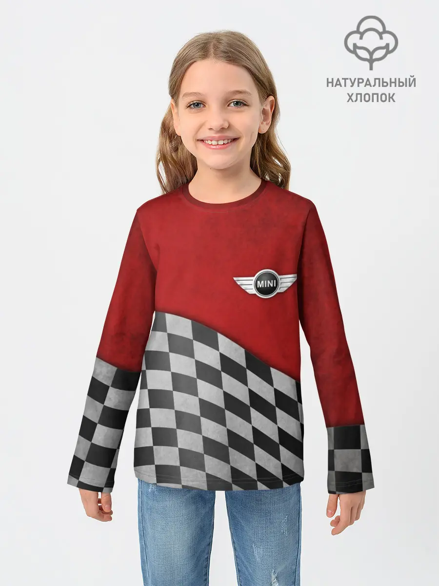 Детский лонгслив / Финиш Cooper