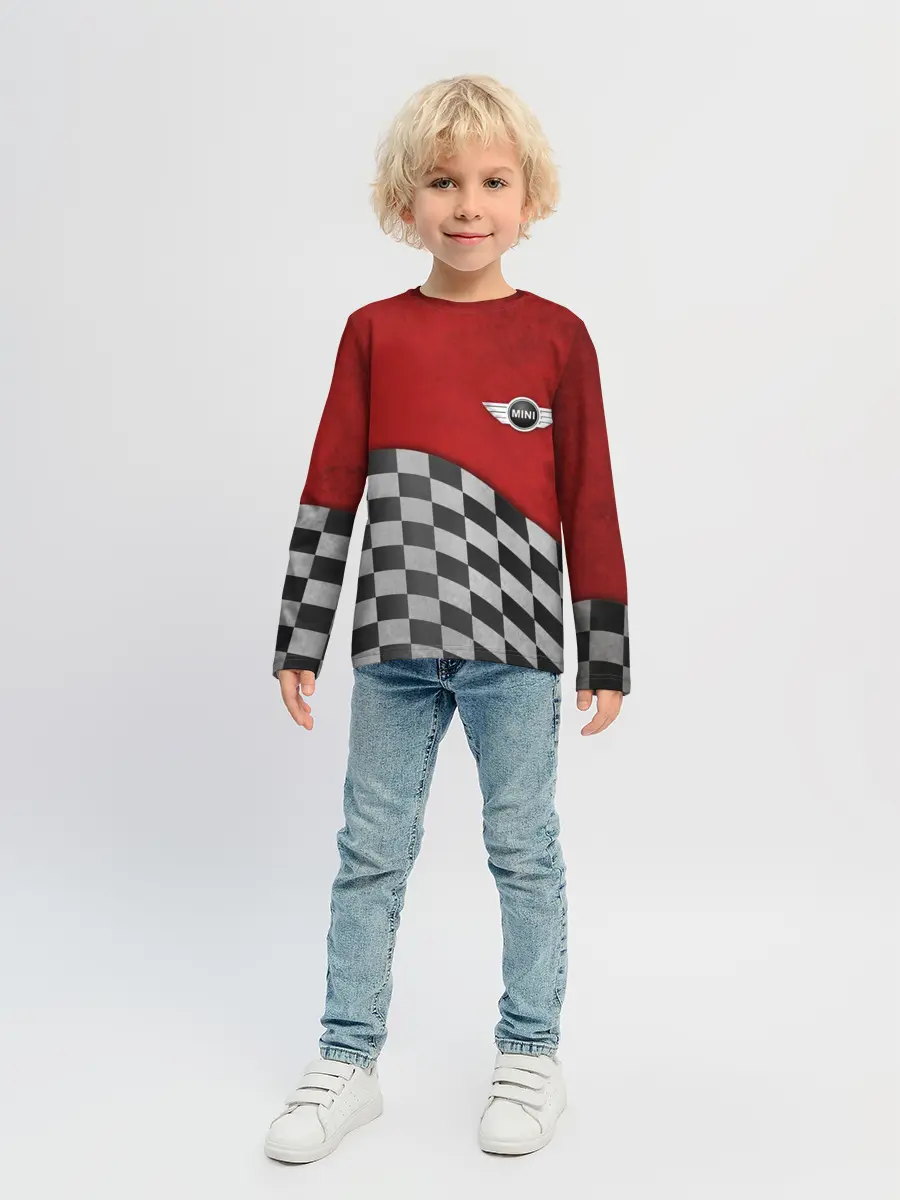 Детский лонгслив / Финиш Cooper