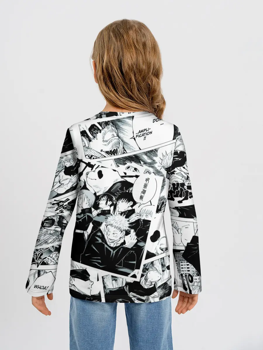 Детский лонгслив / Магическая битва / Jujutsu Kaisen